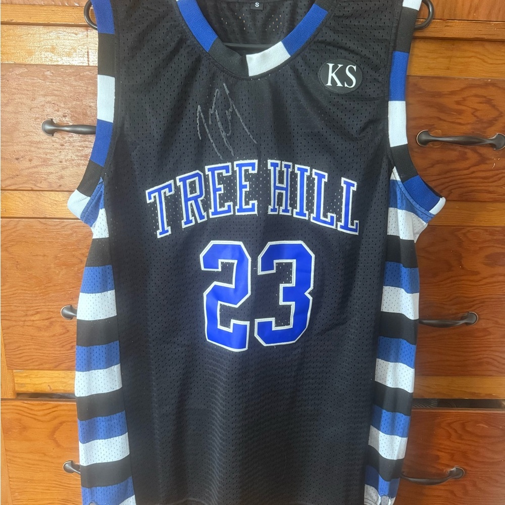 Black and Blue Tree Hill Jersey